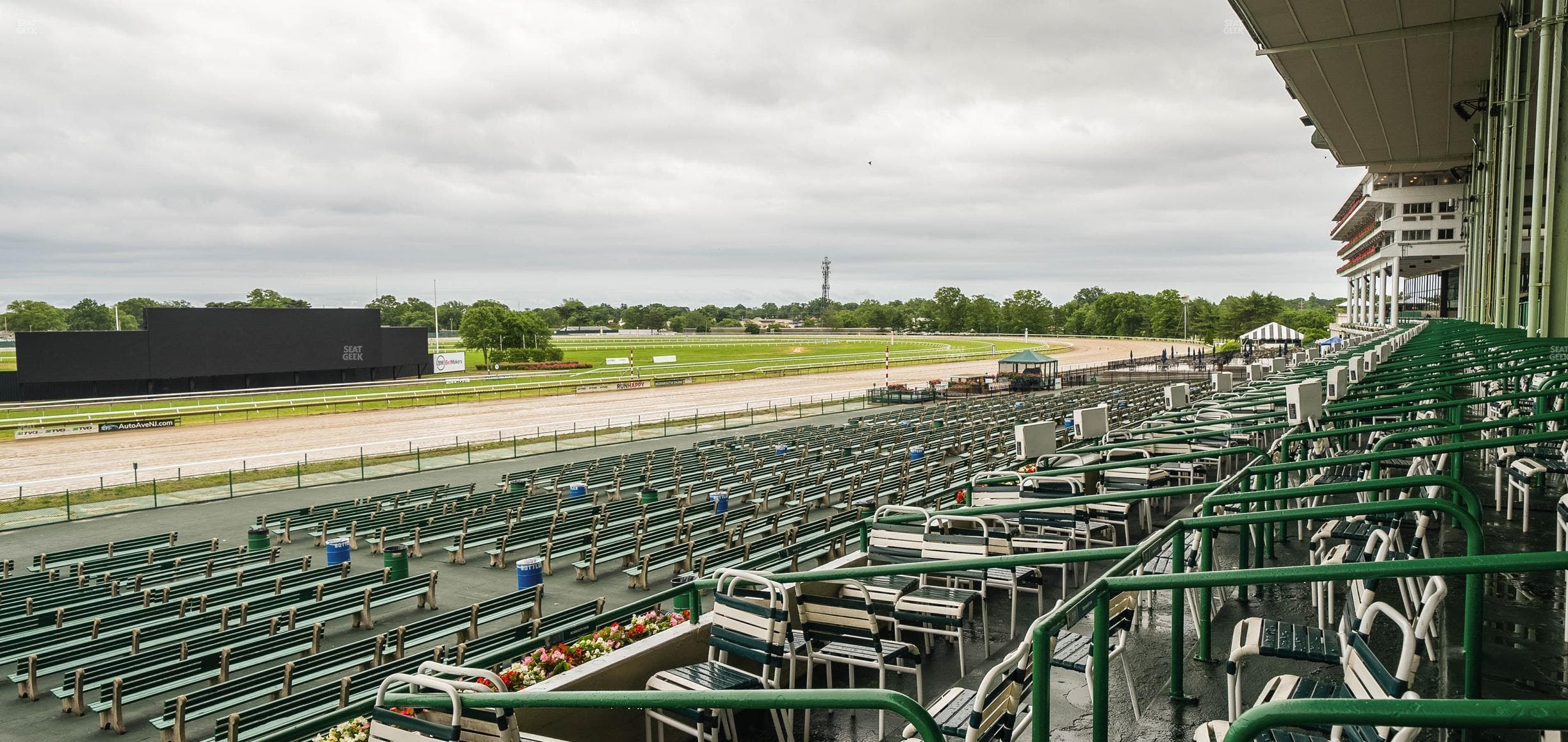 Monmouth Park - Section Grandstand Box 223 Seat View