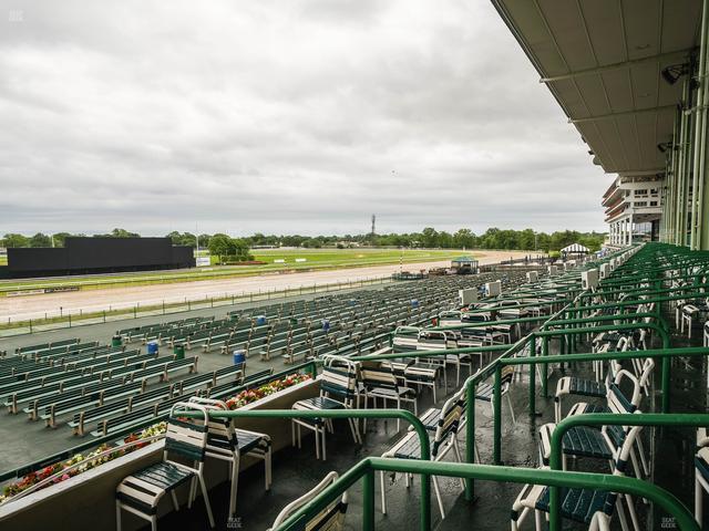 Monmouth Park - Section Grandstand Box 223 Seat View