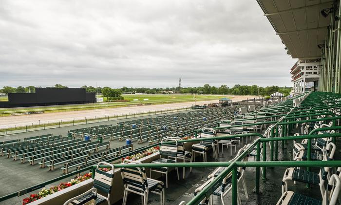 Monmouth Park - Section Grandstand Box 224 Seat View