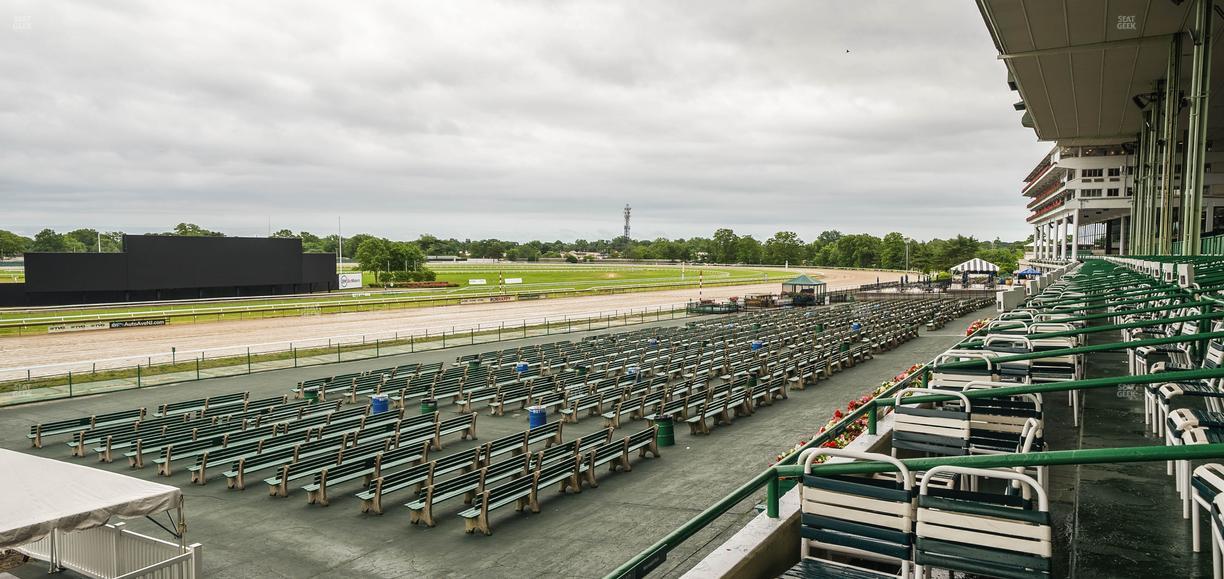 Monmouth Park - Section Grandstand Box 225 Seat View