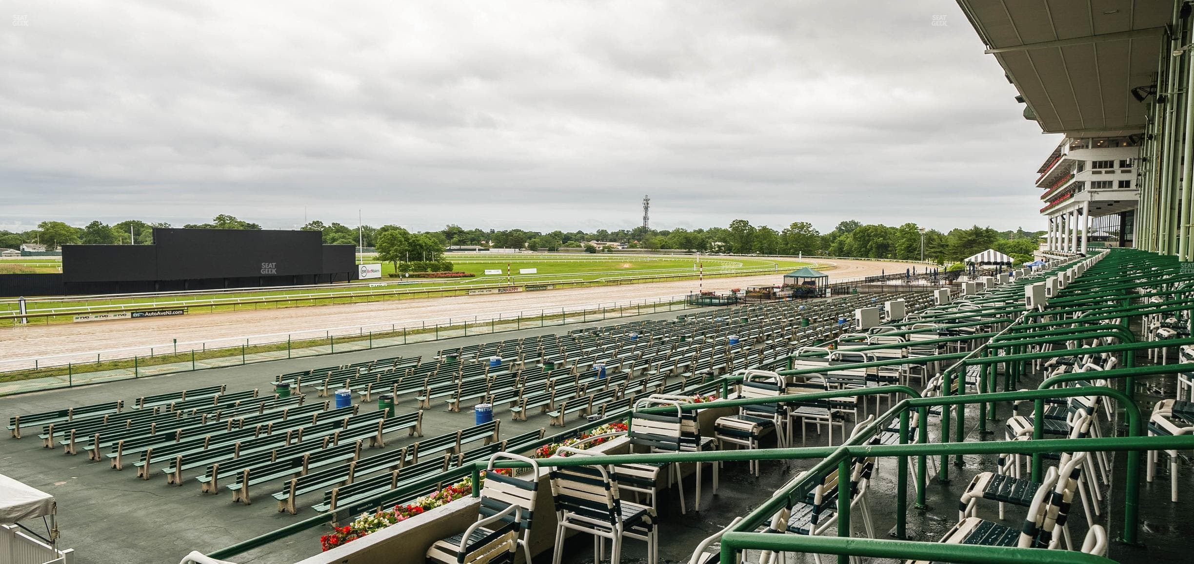 Monmouth Park - Section Grandstand Box 226 Seat View