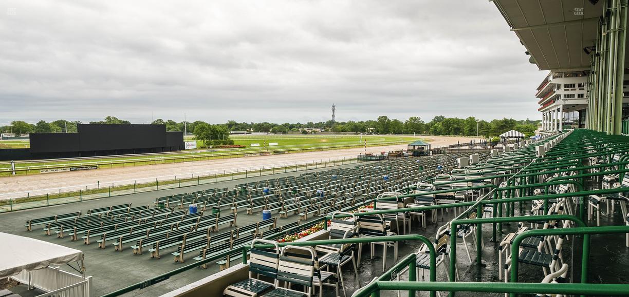 Monmouth Park - Section Grandstand Box 227 Seat View