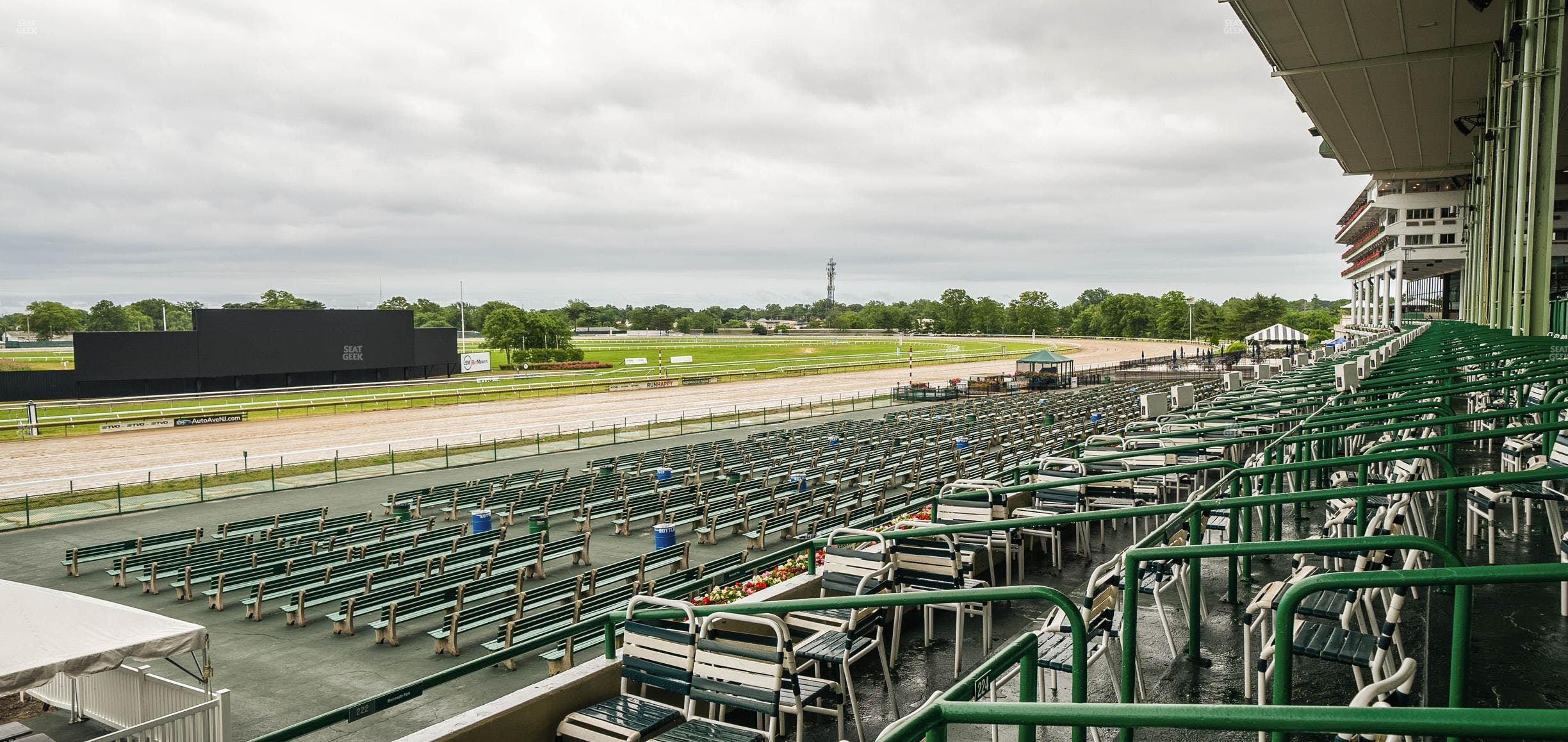 Monmouth Park - Section Grandstand Box 227 Seat View