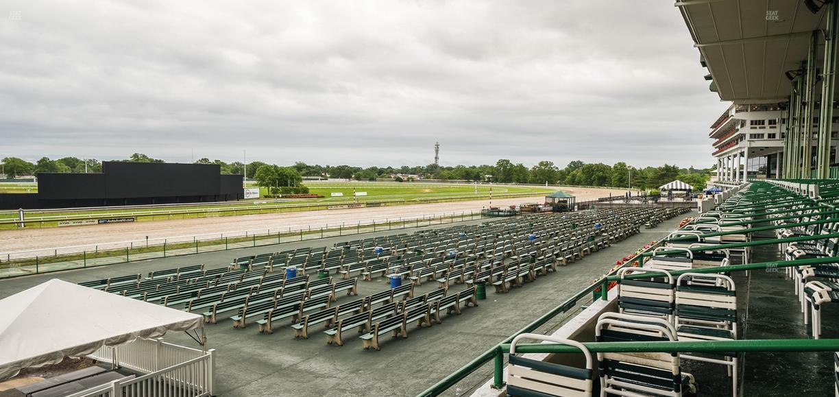 Monmouth Park - Section Grandstand Box 228 Seat View
