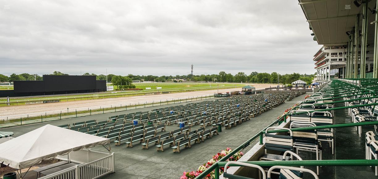 Monmouth Park - Section Grandstand Box 229 Seat View