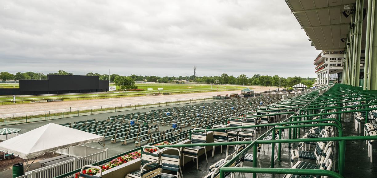 Monmouth Park - Section Grandstand Box 233 Seat View