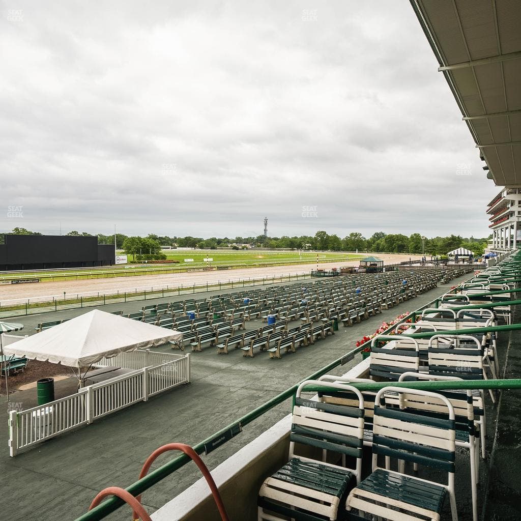 Monmouth Park - Section Grandstand Box 235 Seat View