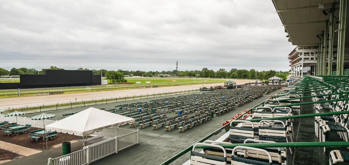 Monmouth Park - Section Grandstand Box 235 Seat View