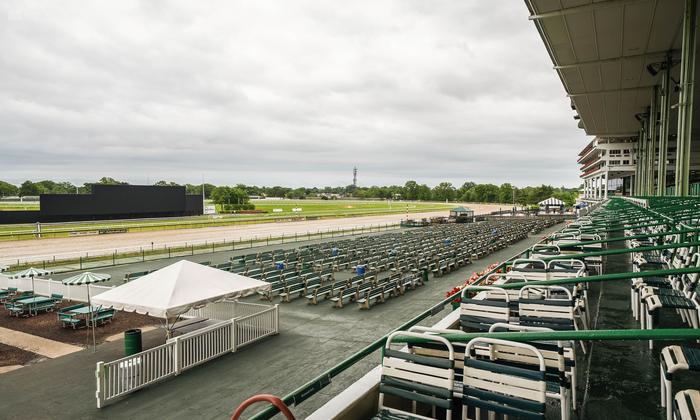 Monmouth Park - Section Grandstand Box 235 Seat View