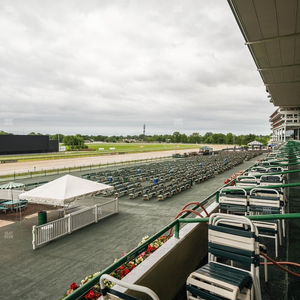 Monmouth Park - Section Grandstand Box 236 Seat View