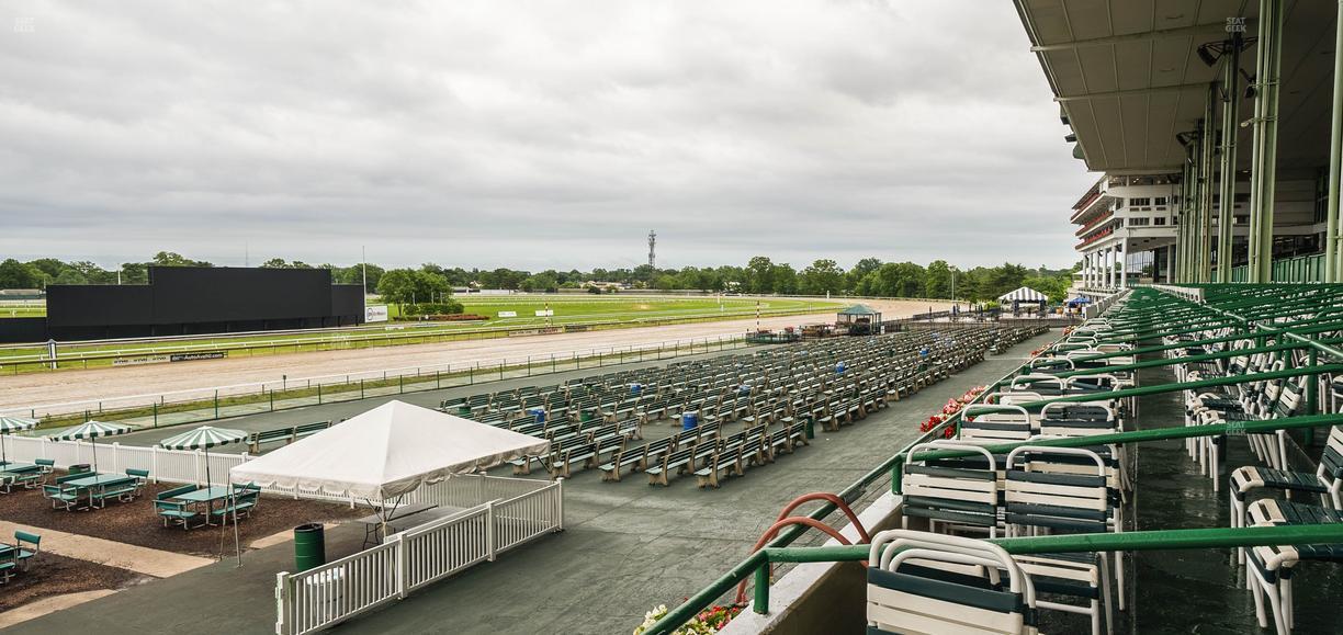 Monmouth Park - Section Grandstand Box 236 Seat View