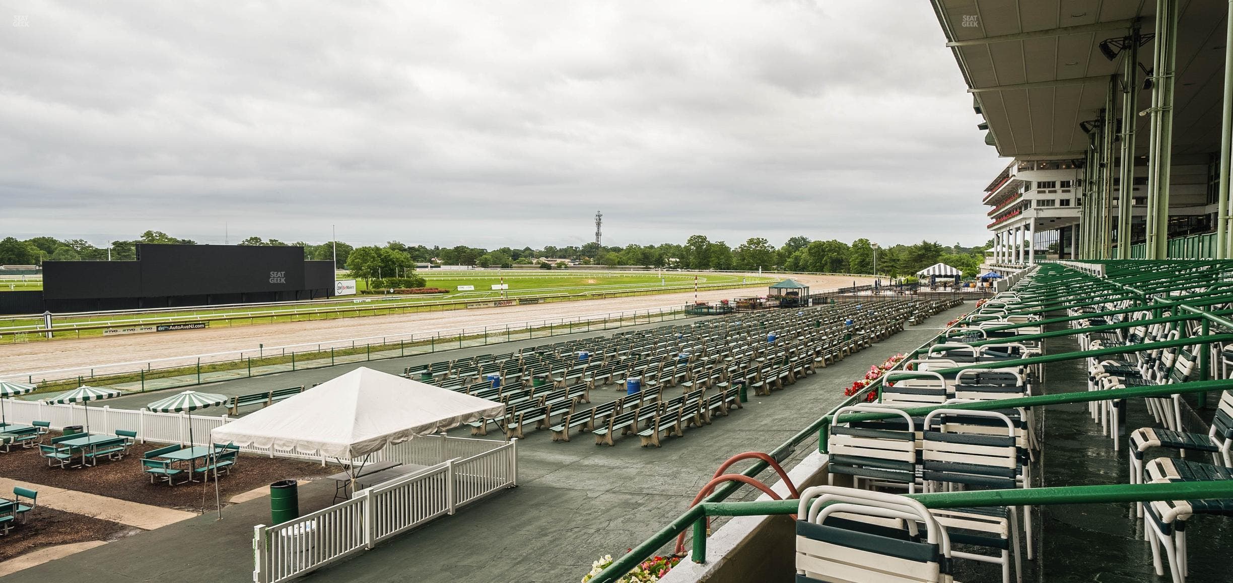 Monmouth Park - Section Grandstand Box 236 Seat View