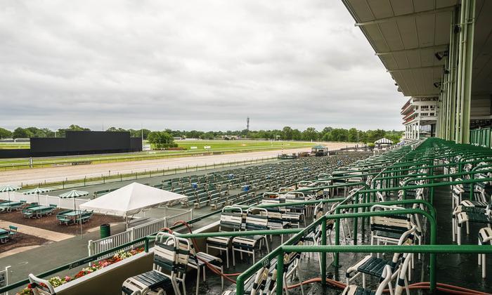 Monmouth Park - Section Grandstand Box 238 Seat View