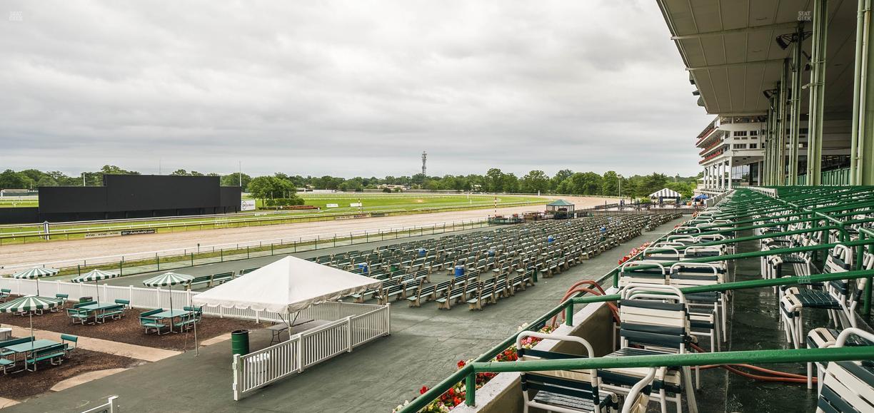Monmouth Park - Section Grandstand Box 239 Seat View