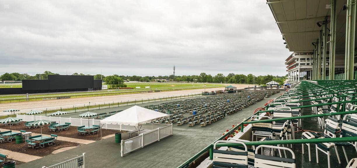 Monmouth Park - Section Grandstand Box 240 Seat View