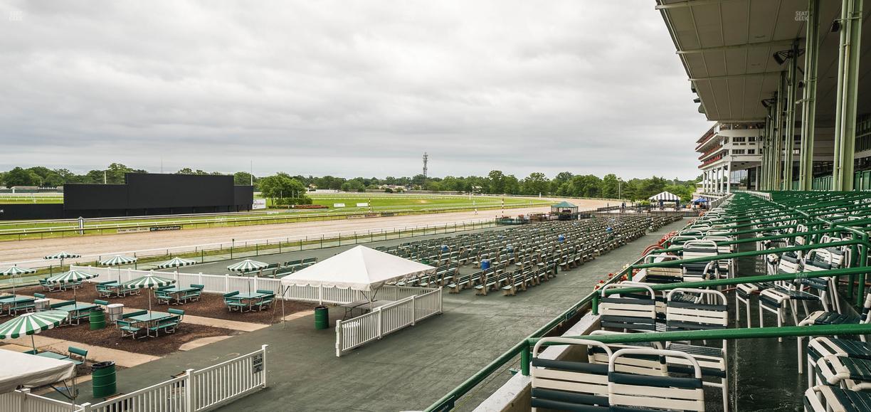 Monmouth Park - Section Grandstand Box 243 Seat View