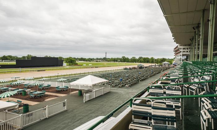 Monmouth Park - Section Grandstand Box 243 Seat View