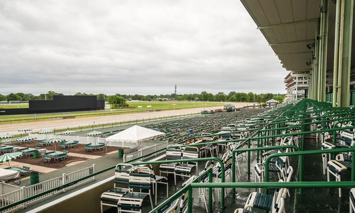 Monmouth Park - Section Grandstand Box 245 Seat View