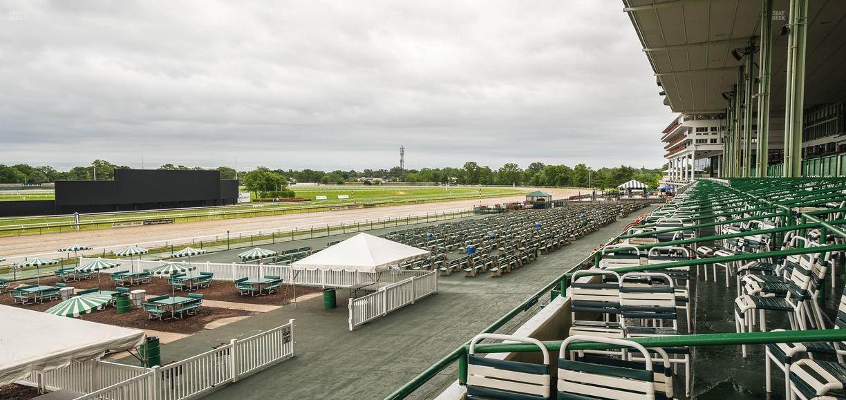 Monmouth Park - Section Grandstand Box 246 Seat View