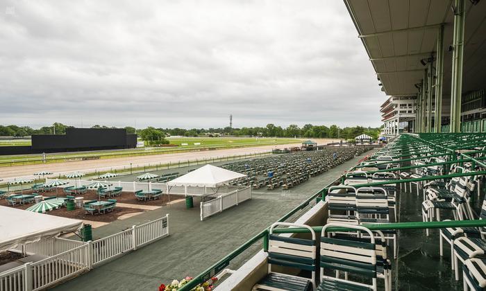 Monmouth Park - Section Grandstand Box 246 Seat View