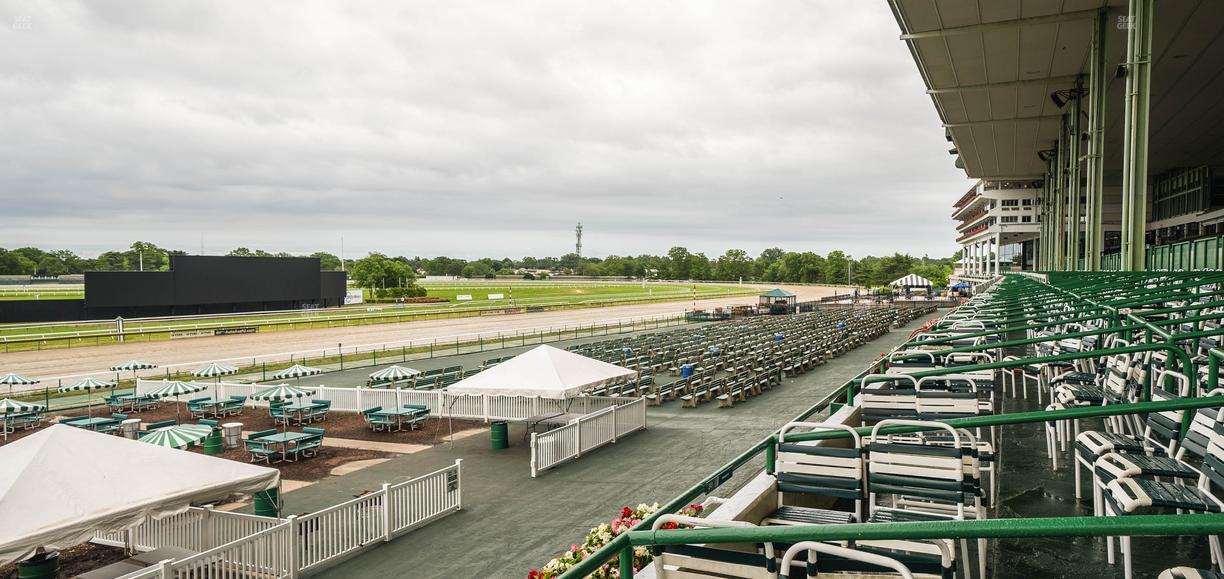 Monmouth Park - Section Grandstand Box 247 Seat View