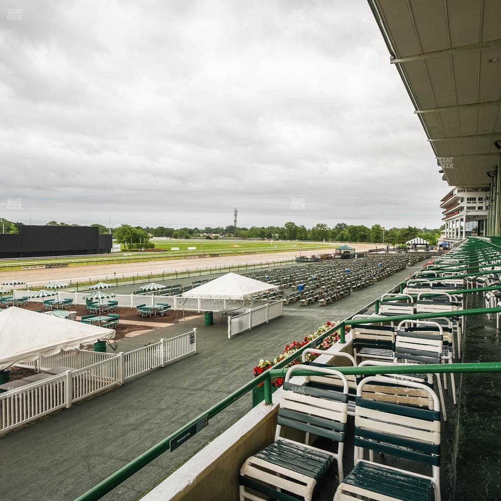 Monmouth Park - Section Grandstand Box 250 Seat View