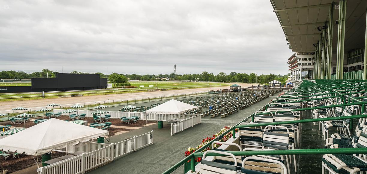 Monmouth Park - Section Grandstand Box 250 Seat View