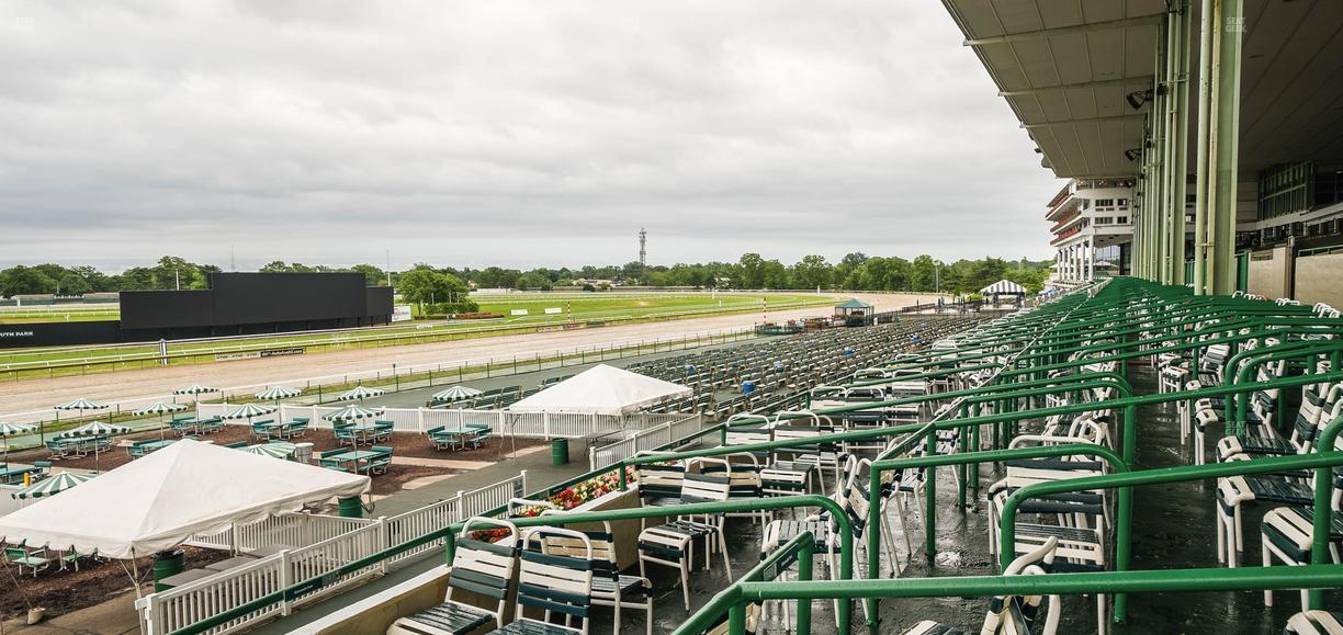 Monmouth Park - Section Grandstand Box 252 Seat View