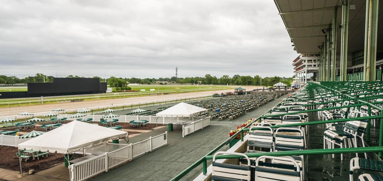 Monmouth Park - Section Grandstand Box 253 Seat View