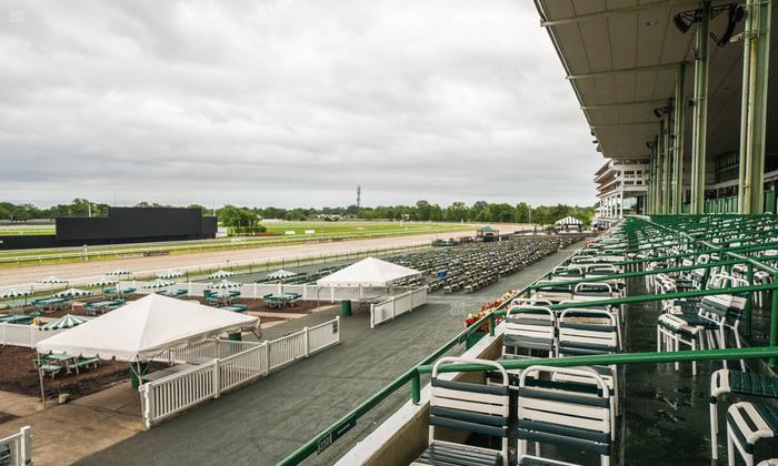Monmouth Park - Section Grandstand Box 253 Seat View