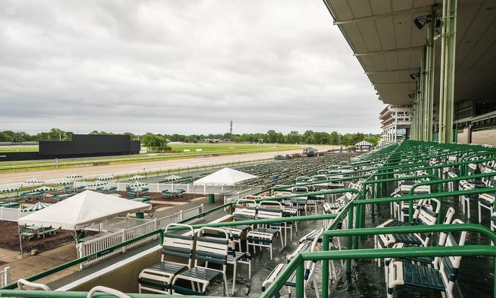 Monmouth Park - Section Grandstand Box 255 Seat View