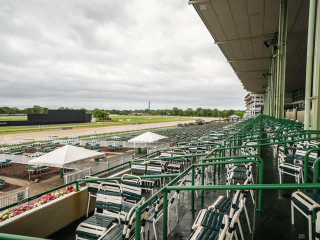 Monmouth Park - Section Grandstand Box 256 Seat View