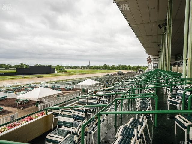 Monmouth Park - Section Grandstand Box 256 Seat View