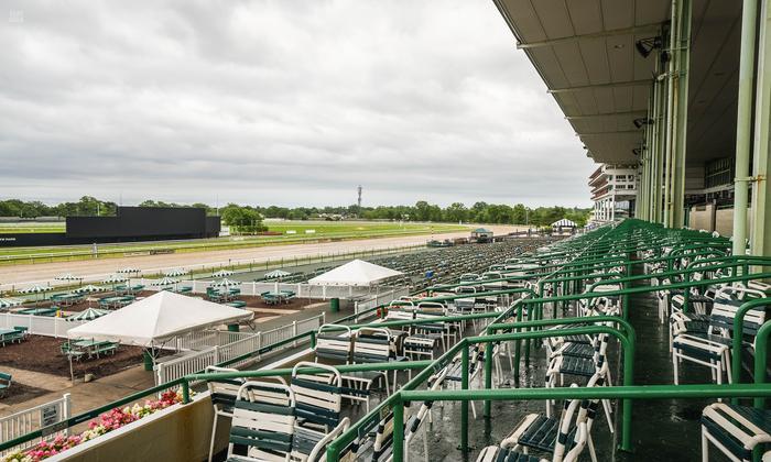 Monmouth Park - Section Grandstand Box 256 Seat View