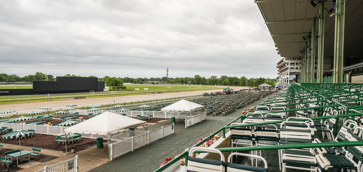 Monmouth Park - Section Grandstand Box 257 Seat View