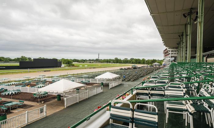 Monmouth Park - Section Grandstand Box 257 Seat View
