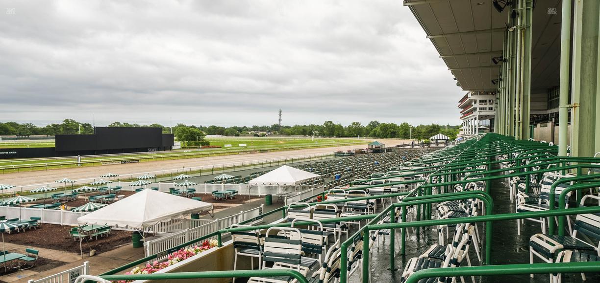 Monmouth Park - Section Grandstand Box 259 Seat View