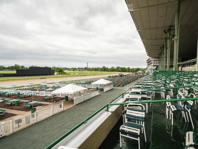 Monmouth Park - Section Grandstand Box 261 Seat View