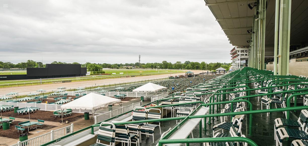 Monmouth Park - Section Grandstand Box 262 Seat View