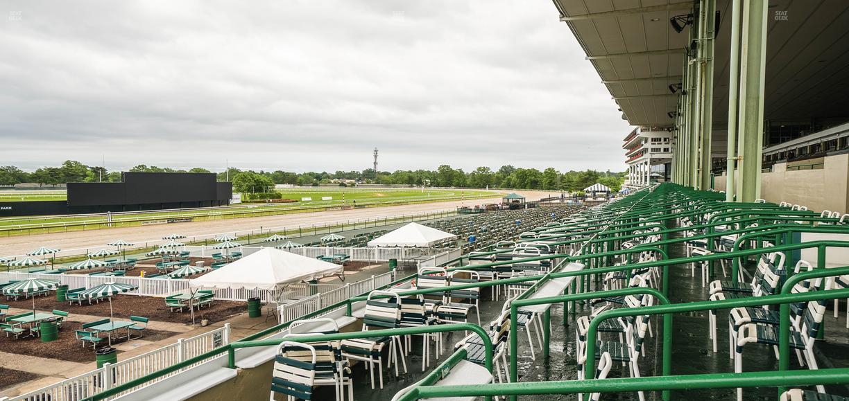 Monmouth Park - Section Grandstand Box 263 Seat View