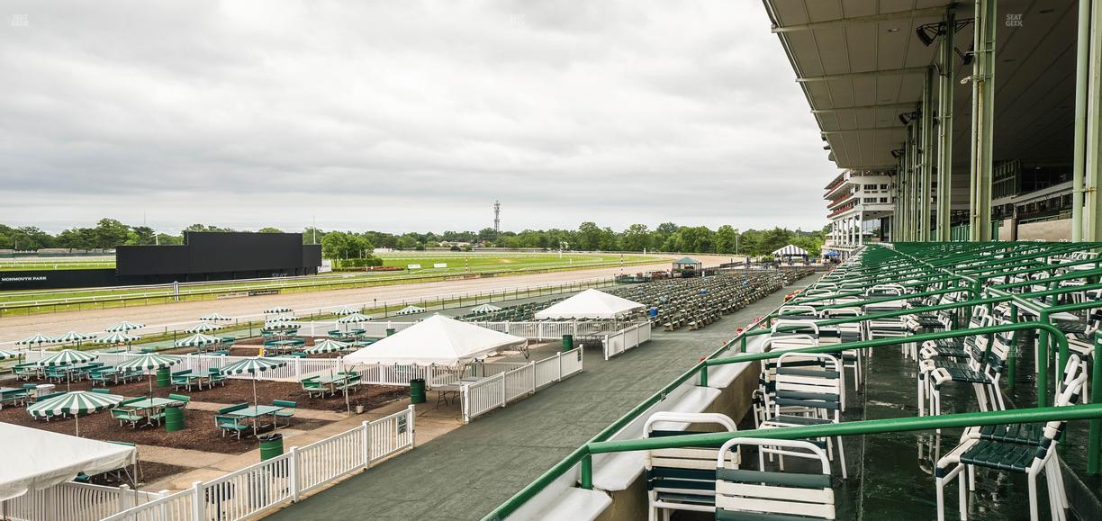 Monmouth Park - Section Grandstand Box 264 Seat View