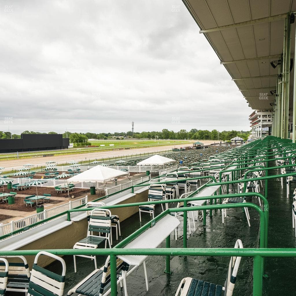 Monmouth Park - Section Grandstand Box 265 Seat View