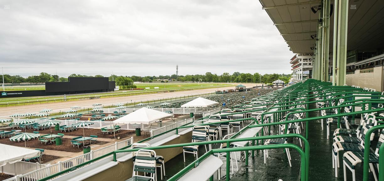 Monmouth Park - Section Grandstand Box 265 Seat View