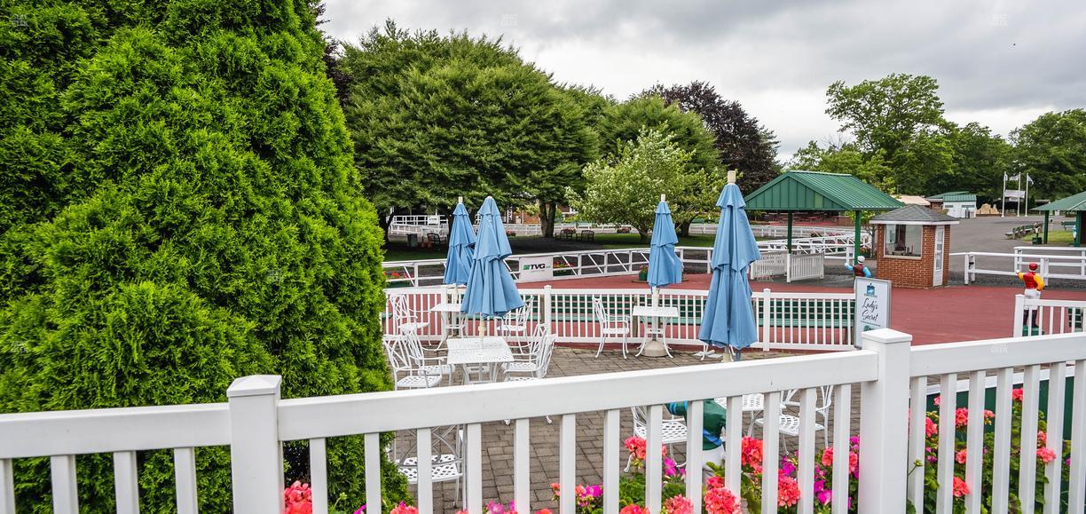 Monmouth Park - Section Ladys Secret Table 20 Seat View