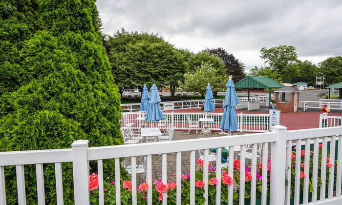 Monmouth Park - Section Ladys Secret Table 20 Seat View