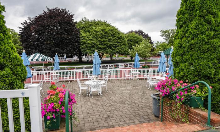 Monmouth Park - Section Ladys Secret Table 21 Seat View