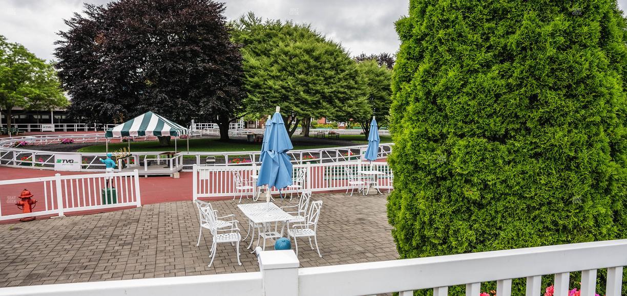 Monmouth Park - Section Ladys Secret Table 22 Seat View
