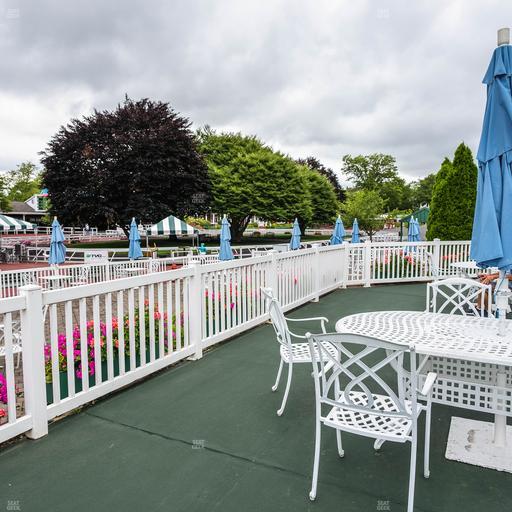Monmouth Park - Section Ladys Secret Table 24 Seat View