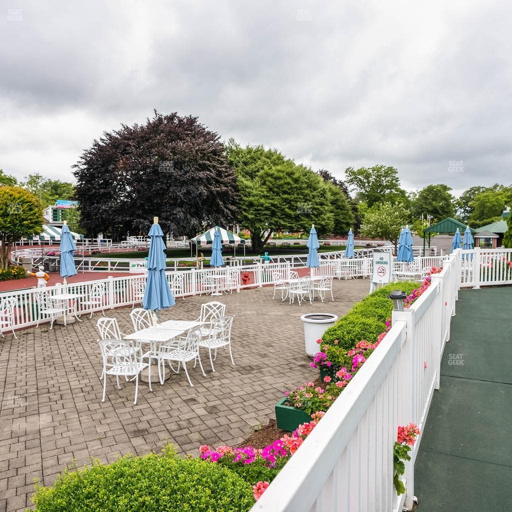 Monmouth Park - Section Ladys Secret Table 25 Seat View