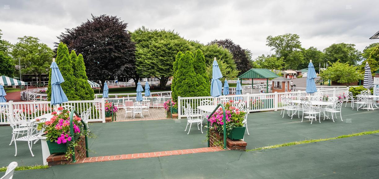 Monmouth Park - Section Ladys Secret Table 30 Seat View